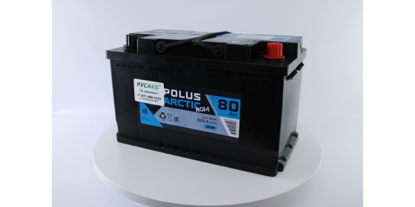 Аккумулятор POLUS ARCTIC AGM 80
