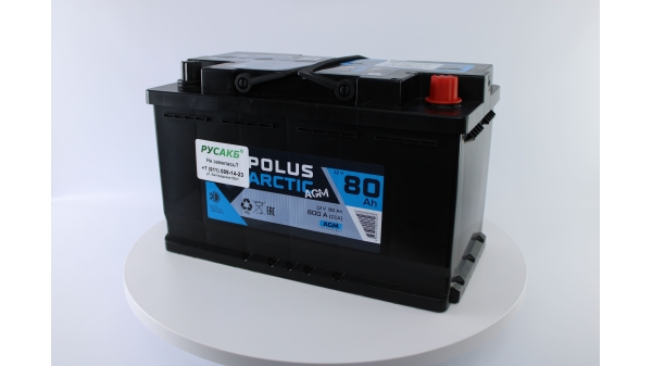 Аккумулятор POLUS ARCTIC AGM 80