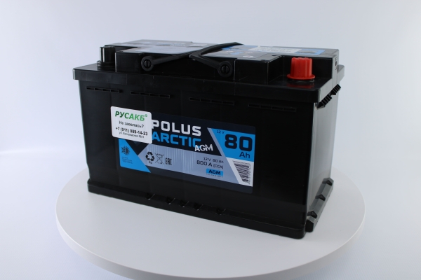 Аккумулятор POLUS ARCTIC AGM 80