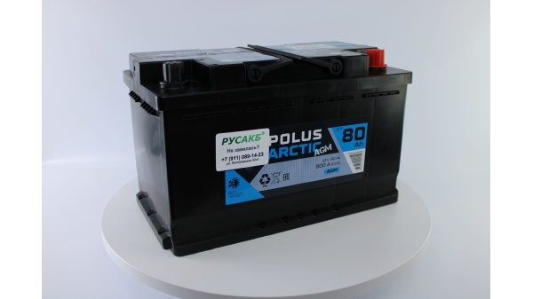 Аккумулятор POLUS ARCTIC AGM 80