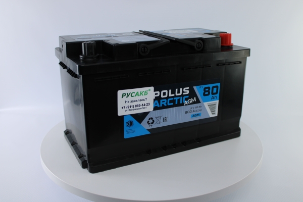 Аккумулятор POLUS ARCTIC AGM 80