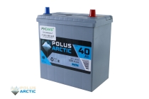 Аккумулятор POLUS ARCTIC 40.0 (40B19L) тонк.кл.