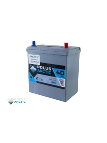 Аккумулятор POLUS ARCTIC 40 Ач обр пол 40B19L тонк кл в Спб