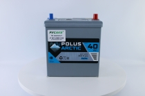 Аккумулятор POLUS ARCTIC 40.0 (40B19L) тонк.кл.