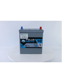 Аккумулятор POLUS ARCTIC 40 Ач обр пол 40B19L тонк кл в Спб