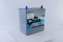 Аккумулятор POLUS ARCTIC 40.0 (40B19L) тонк.кл.