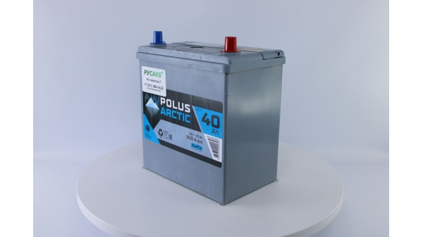 Аккумулятор POLUS ARCTIC 40.0 (40B19L) тонк.кл.