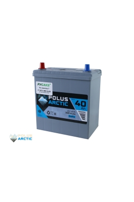 Аккумулятор POLUS ARCTIC 40 Ач прям пол 40B19R тонк кл