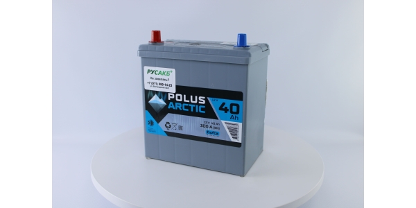 Аккумулятор POLUS ARCTIC 40.1 (40B19R) тонк.кл.
