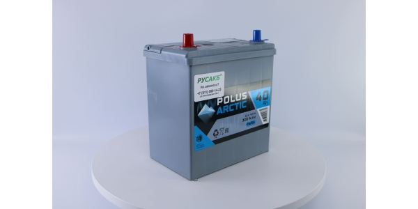 Аккумулятор POLUS ARCTIC 40.1 (40B19R) тонк.кл.