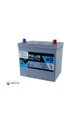 Аккумулятор POLUS ARCTIC 60 Ач обр пол 60D23L