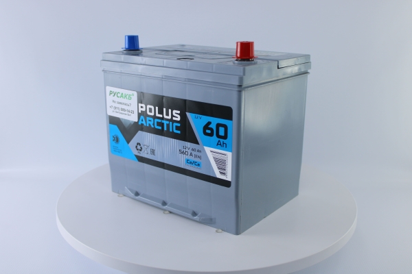 Аккумулятор POLUS ARCTIC 60.0 (60D23L)