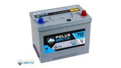 POLUS ARCTIC 70.0 (70D26L), 70 Ач, обратная полярность, 260x173x220 мм, 630 Ампер — купить в Санкт-Петербурге