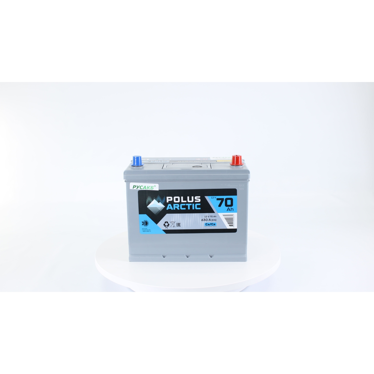 POLUS ARCTIC 70.0 (70D26L), 70 Ач, обратная полярность, 260x173x220 мм, 630 Ампер — купить в Санкт-Петербурге