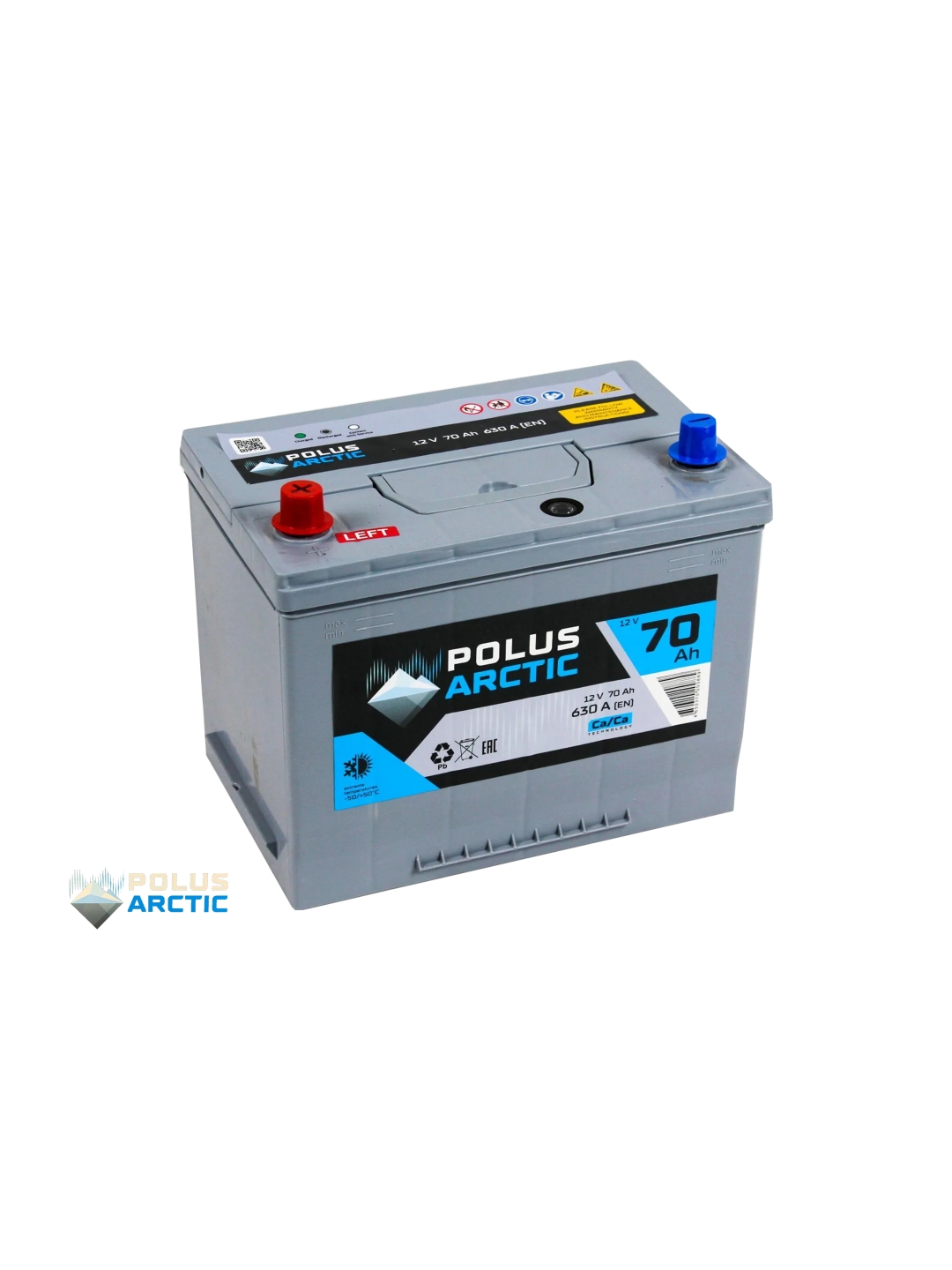 Аккумулятор POLUS ARCTIC 70 Ач прям пол 70D26R