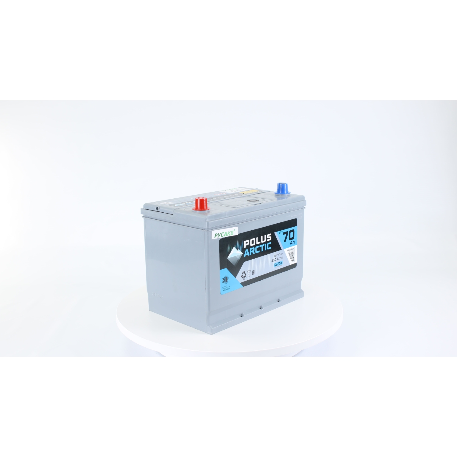 POLUS ARCTIC 70.1 (70D26R), 70 Ач, прямая полярность, 260x173x220 мм, 630 Ампер — купить в Санкт-Петербурге