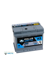 Аккумулятор POLUS ARCTIC EFB 63 Ач обр пол в Спб