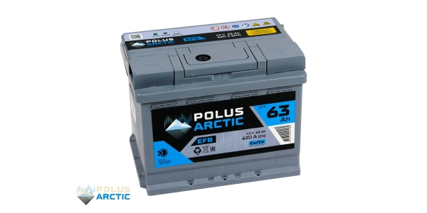 Аккумулятор POLUS ARCTIC EFB 63.0