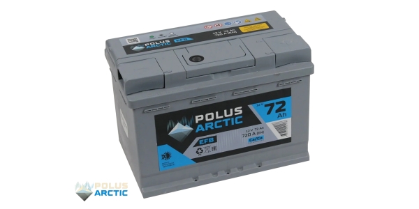 Аккумулятор POLUS ARCTIC EFB 72.0