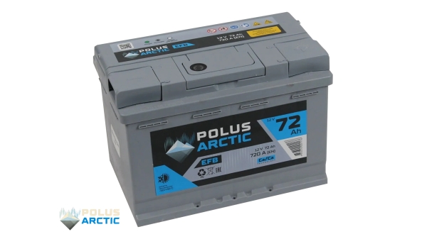 Аккумулятор POLUS ARCTIC EFB 72.0
