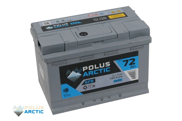 Аккумулятор POLUS ARCTIC EFB 72.0