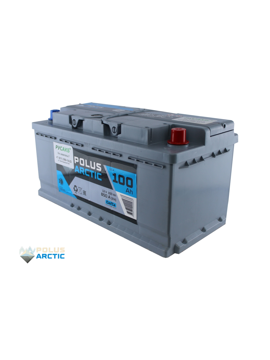 Аккумулятор POLUS ARCTIC 100 Ач обр пол LB5