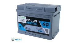 POLUS ARCTIC LB 60.0, 60 Ач, обратная полярность, 242x175x175 мм, 560 Ампер — купить в Санкт-Петербурге