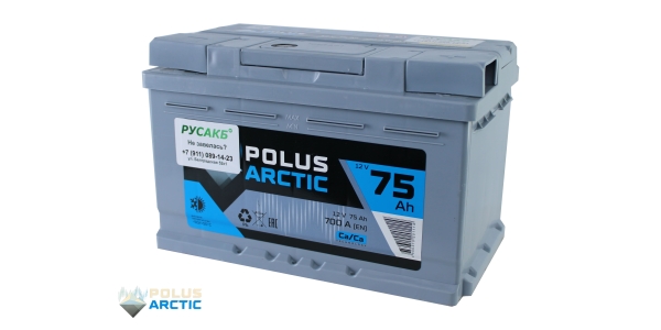Аккумулятор POLUS ARCTIC LB 75.0