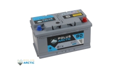 POLUS ARCTIC LB 80.0, 80 Ач, обратная полярность, 315x175x175 мм, 760 Ампер — купить в Санкт-Петербурге