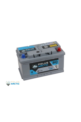 Аккумулятор POLUS ARCTIC 80 Ач низкий