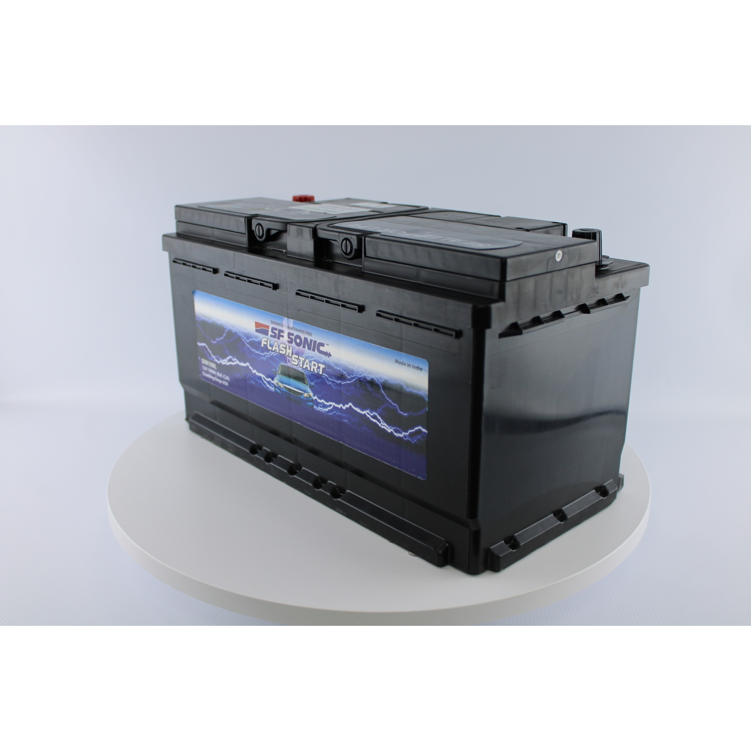 SF SONIC 100.0, 100 Ач, обратная полярность, 353x175x190 мм, 850 Ампер — купить в Санкт-Петербурге