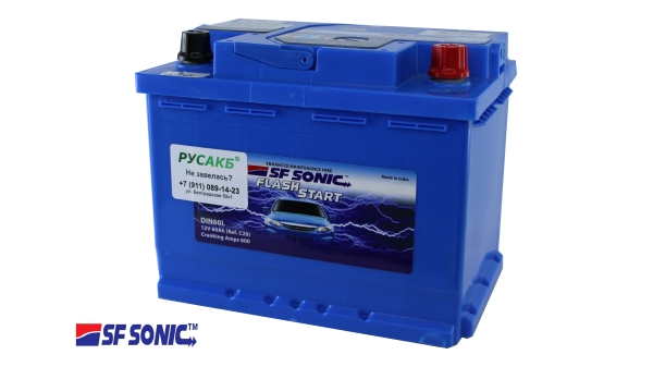 Аккумулятор SF SONIC 60.0