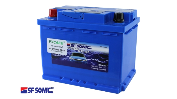 Аккумулятор SF SONIC 60.1