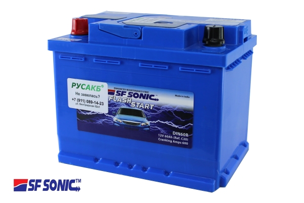 Аккумулятор SF SONIC 60.1