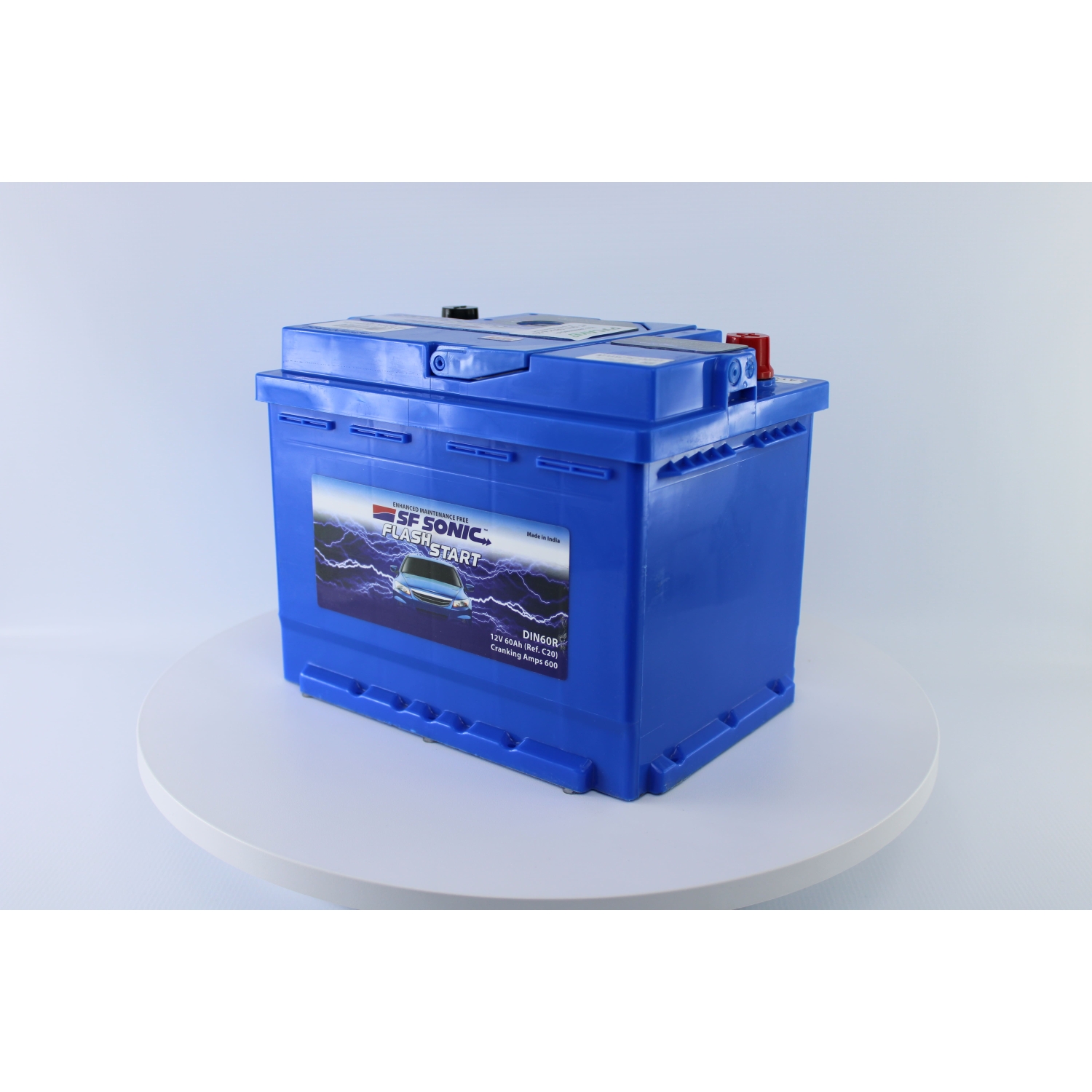 SF SONIC 60.1, 60 Ач, прямая полярность, 242x175x190 мм, 600 Ампер — купить в Санкт-Петербурге