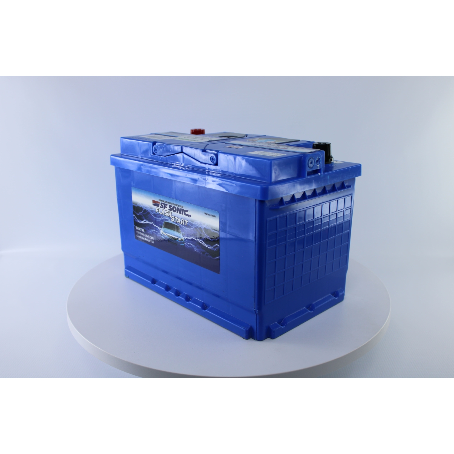 SF SONIC 74.0, 74 Ач, обратная полярность, 278x175x190 мм, 750 Ампер — купить в Санкт-Петербурге