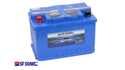 SF SONIC 74.1, 74 Ач, прямая полярность, 278x175x190 мм, 750 Ампер — купить в Санкт-Петербурге