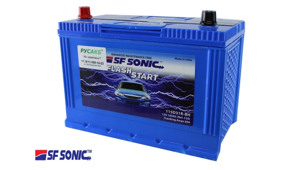 Аккумулятор SF SONIC 100.1 (115D31R)