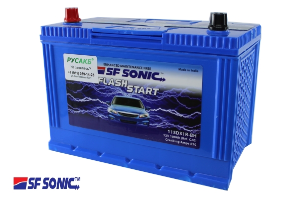 Аккумулятор SF SONIC 100.1 (115D31R)