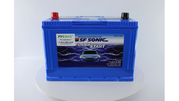 Аккумулятор SF SONIC 100.1 (115D31R)