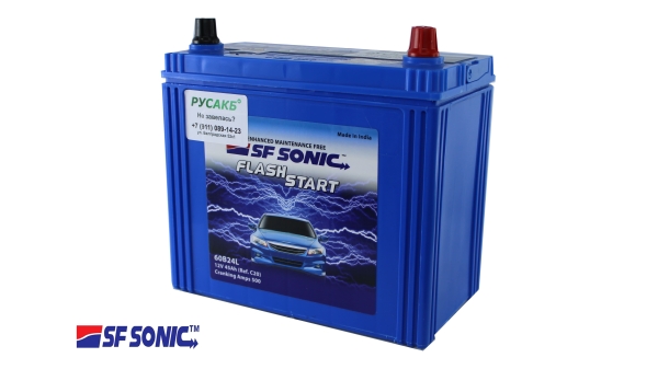 Аккумулятор SF SONIC 50.0 60B24L
