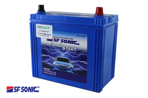 Аккумулятор SF SONIC 45.0 (60B24L)