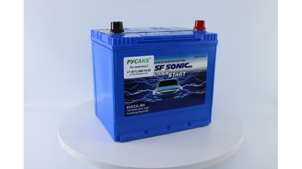 Аккумулятор SF SONIC 65.0 (85D23L)