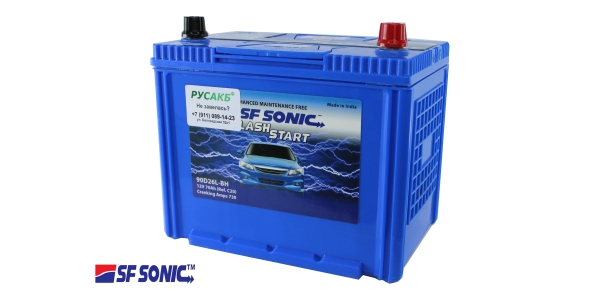 Аккумулятор SF SONIC 75.0 (90D26L)