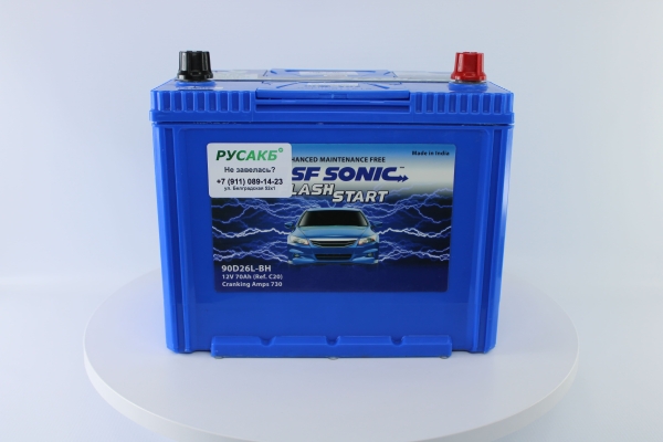 Аккумулятор SF SONIC 70.0 (90D26L)