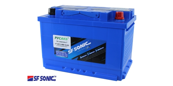 Аккумулятор SF SONIC EFB 74.0