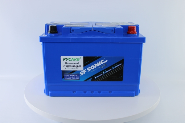 Аккумулятор SF SONIC EFB 74.0