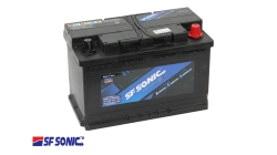 SF SONIC EFB 80.0, 80 Ач, обратная полярность, 315x175x190 мм, 850 Ампер — купить в Санкт-Петербурге