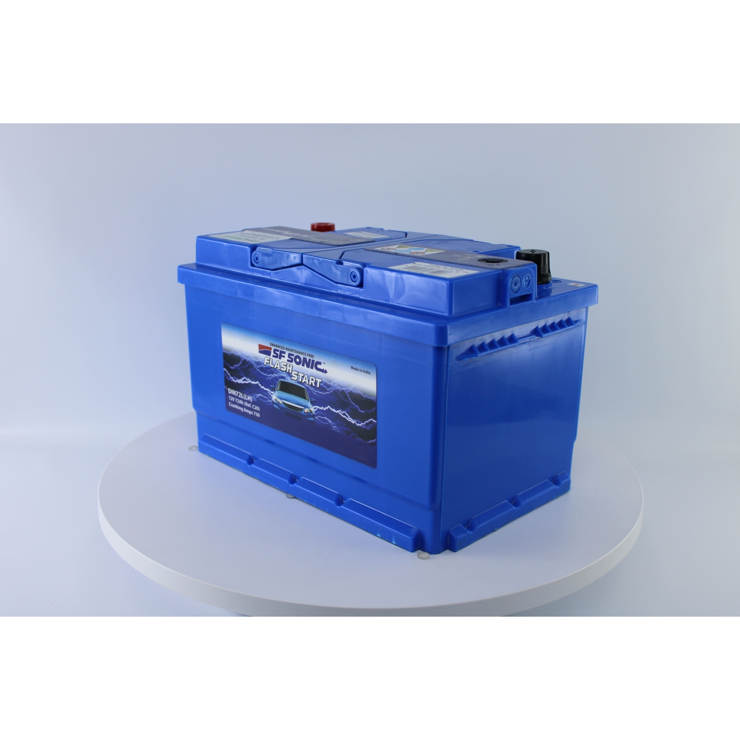 SF SONIC 72.0 низкий, 72 Ач, обратная полярность, 278x175x175 мм, 750 Ампер — купить в Санкт-Петербурге