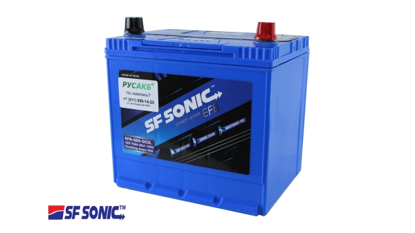 Аккумулятор SF SONIC EFB 70.0 (85D23L)